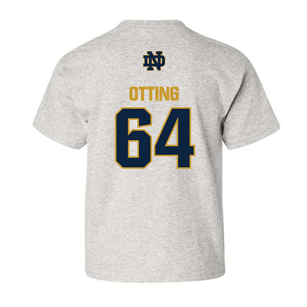 Notre Dame - NCAA Football : Joe Otting - Classic Fashion Shersey Youth T-Shirt-1