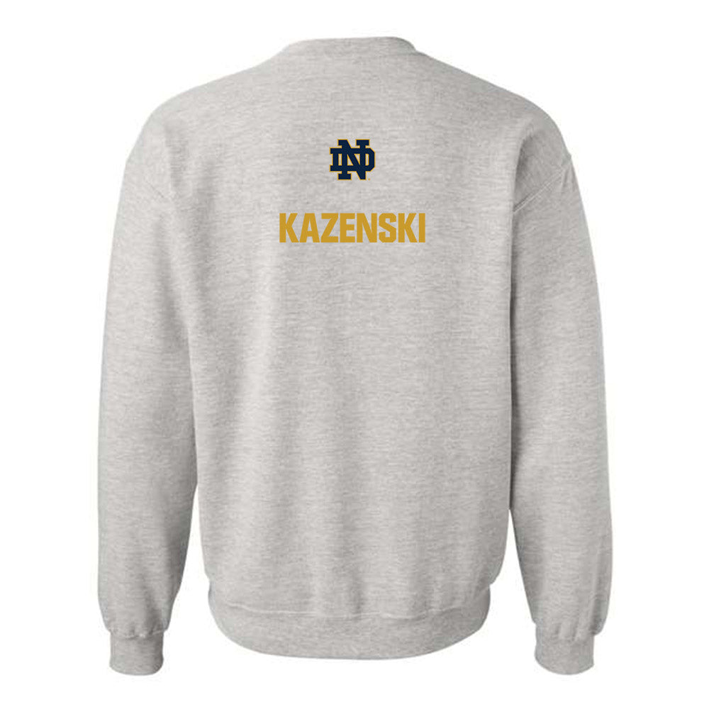 Notre Dame - NCAA Cheerleading : Kylee Kazenski - Classic Fashion Shersey Crewneck Sweatshirt