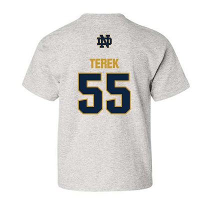 Notre Dame - NCAA Football : Christopher Terek - Classic Fashion Shersey Youth T-Shirt-1