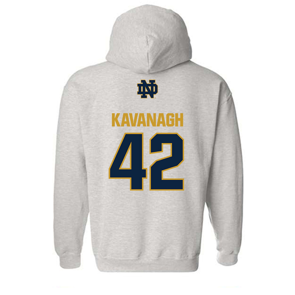 Notre Dame - NCAA Women's Lacrosse : Ingrid Kavanagh - Classic Fashion Shersey Hooded Sweatshirt-1