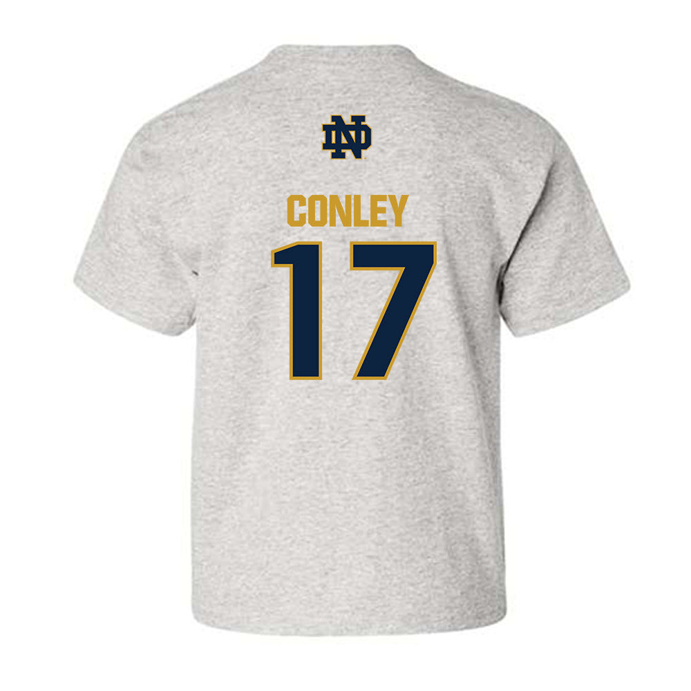 Notre Dame - NCAA Women's Lacrosse : Angie Conley - Classic Fashion Shersey Youth T-Shirt-1