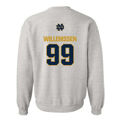 Notre Dame - NCAA Softball : Christina Willemssen - Classic Fashion Shersey Crewneck Sweatshirt-1