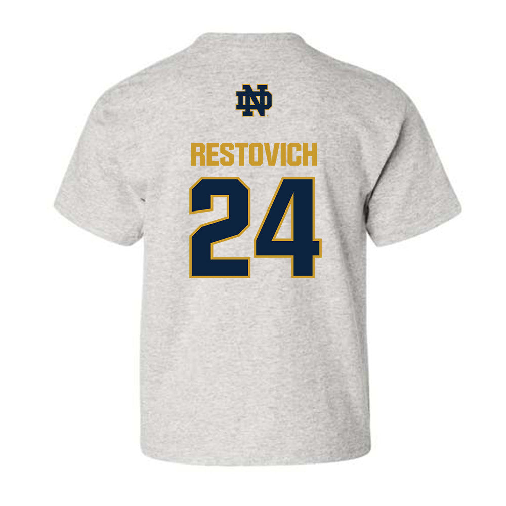 Notre Dame - NCAA Women's Soccer : Grace Restovich - Classic Fashion Shersey Youth T-Shirt