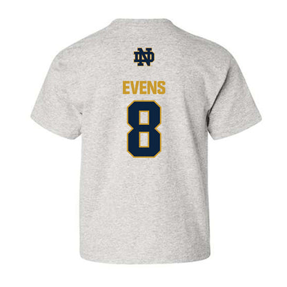 Notre Dame - NCAA Women's Volleyball : Maya Evens - Classic Fashion Shersey Youth T-Shirt-1