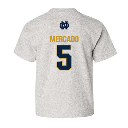 Notre Dame - NCAA Women's Volleyball : Carla Mercado - Classic Fashion Shersey Youth T-Shirt-1