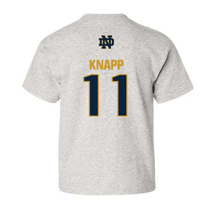 Notre Dame - NCAA Women's Soccer : Tessa Knapp - Classic Fashion Shersey Youth T-Shirt-1