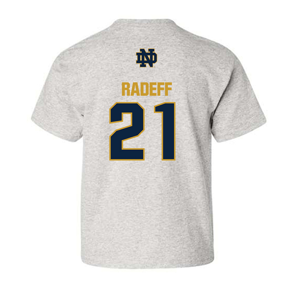 Notre Dame - NCAA Women's Volleyball : Mia Radeff - Classic Fashion Shersey Youth T-Shirt-1