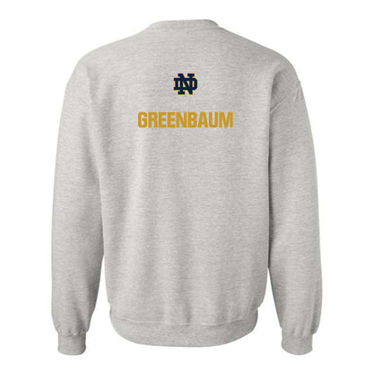 Notre Dame - NCAA Men's Fencing : Ian Greenbaum - Classic Fashion Shersey Crewneck Sweatshirt-1