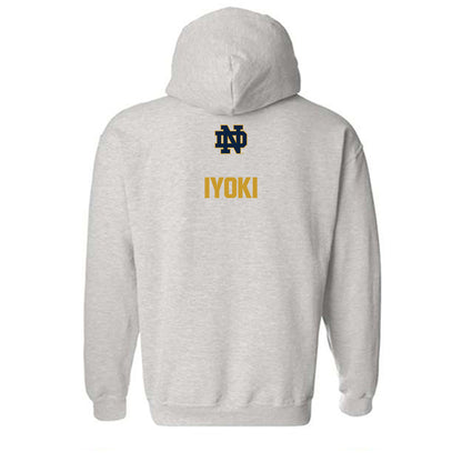 Notre Dame - NCAA Men's Fencing : Kent Iyoki - Classic Fashion Shersey Hooded Sweatshirt-1