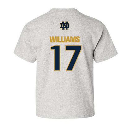 Notre Dame - NCAA Football : Cam Williams - Classic Fashion Shersey Youth T-Shirt-1