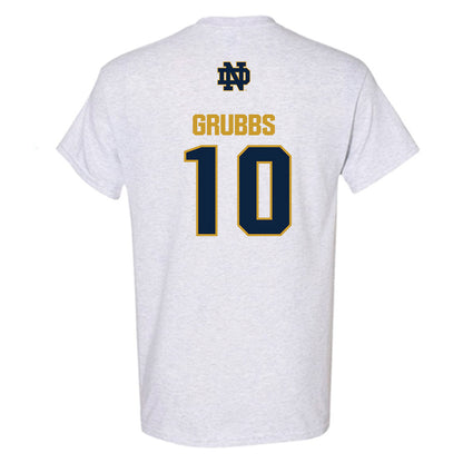Notre Dame - NCAA Football : Noah Grubbs - Classic Fashion Shersey T-Shirt-1