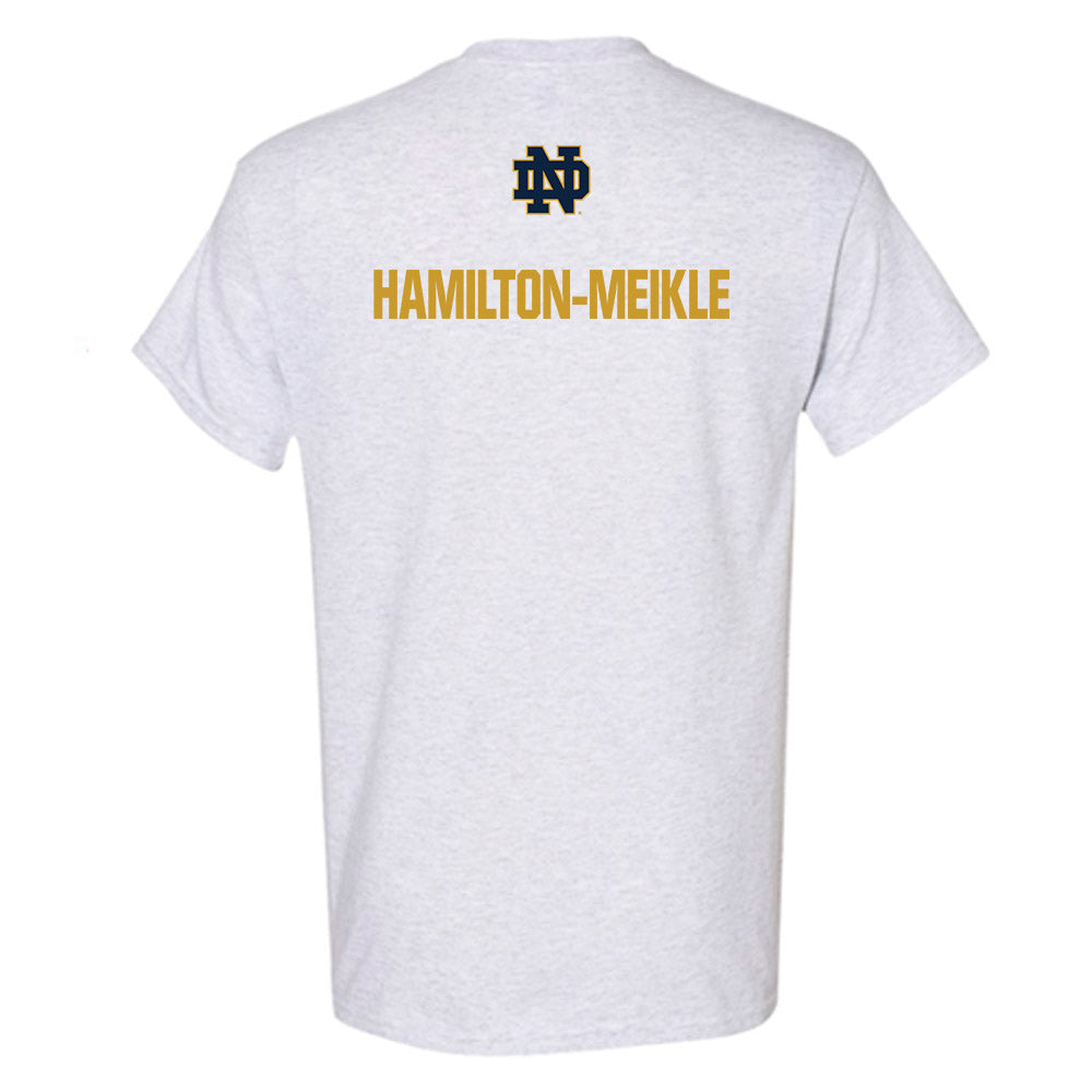 Notre Dame - NCAA Men's Fencing : Jonathan Hamilton-Meikle - Classic Fashion Shersey T-Shirt-1