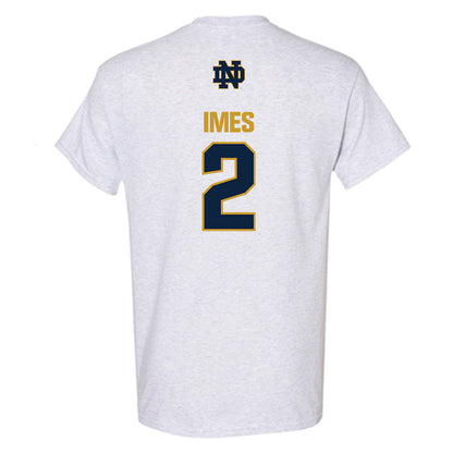 Notre Dame - NCAA Men's Basketball : Logan Imes - Classic Fashion Shersey T-Shirt-1