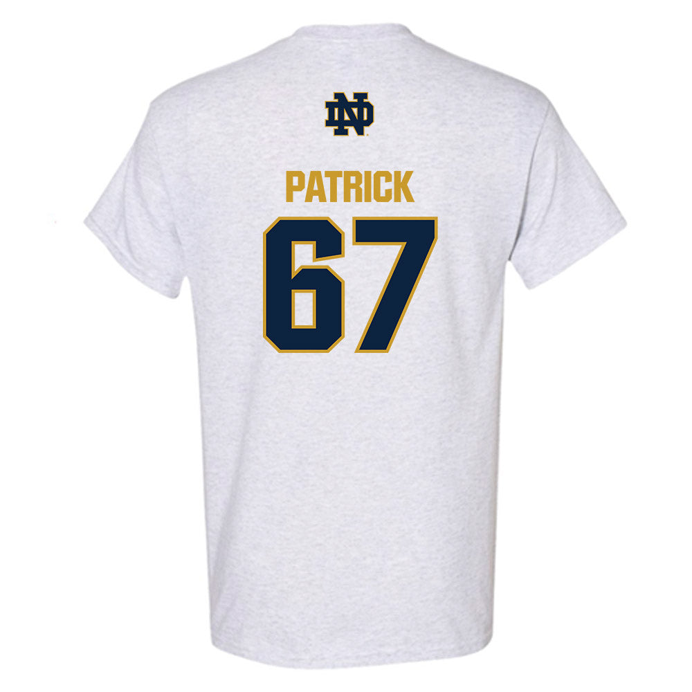 Notre Dame - NCAA Football : Gregory Patrick - Classic Fashion Shersey T-Shirt-1