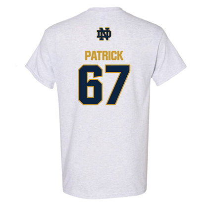Notre Dame - NCAA Football : Gregory Patrick - Classic Fashion Shersey T-Shirt-1