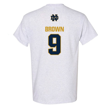 Notre Dame - NCAA Men's Ice Hockey : Cole Brown - Classic Fashion Shersey T-Shirt-1