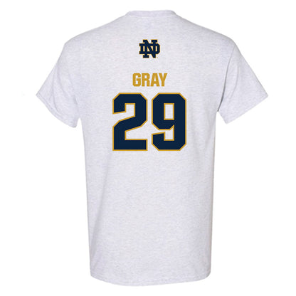 Notre Dame - NCAA Football : Christian Gray - Classic Fashion Shersey T-Shirt-1