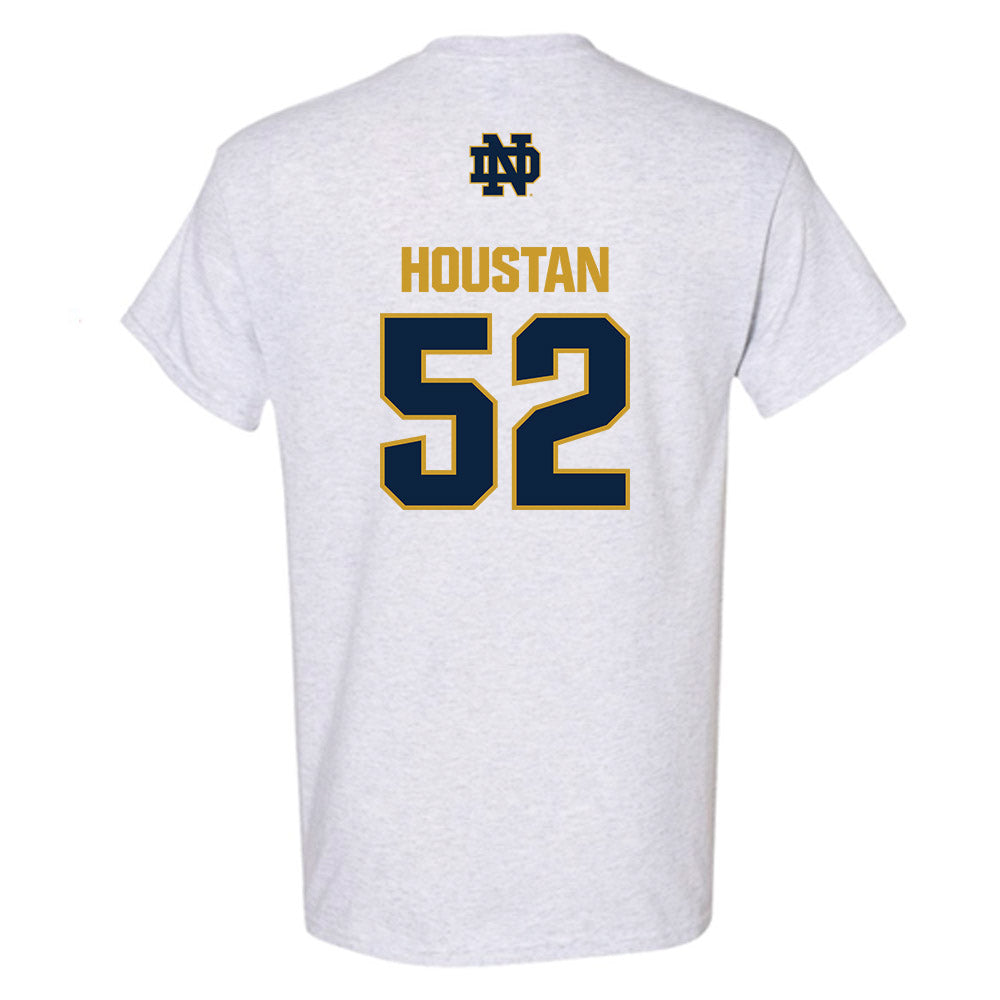 Notre Dame - NCAA Football : Devan Houstan - Classic Fashion Shersey T-Shirt-1
