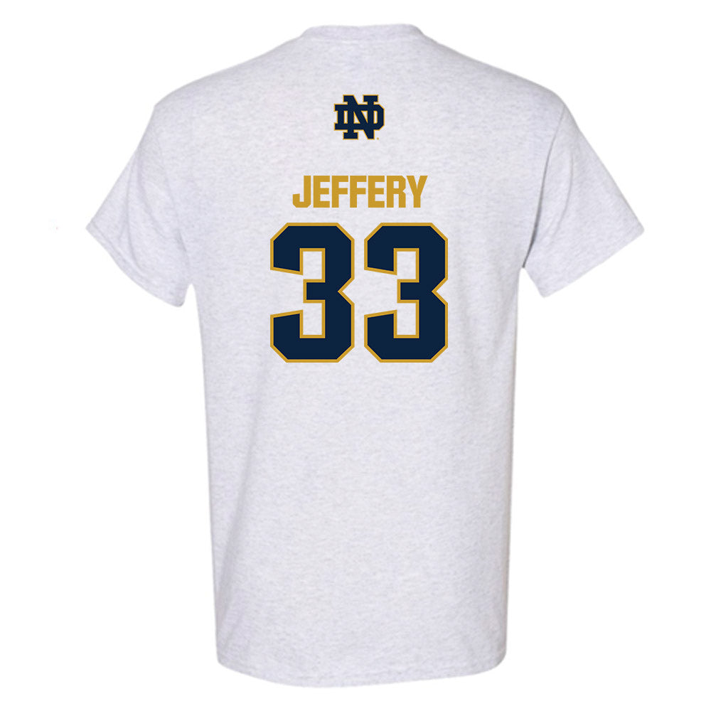 Notre Dame - NCAA Football : Matthew Jeffery - Classic Fashion Shersey T-Shirt-1