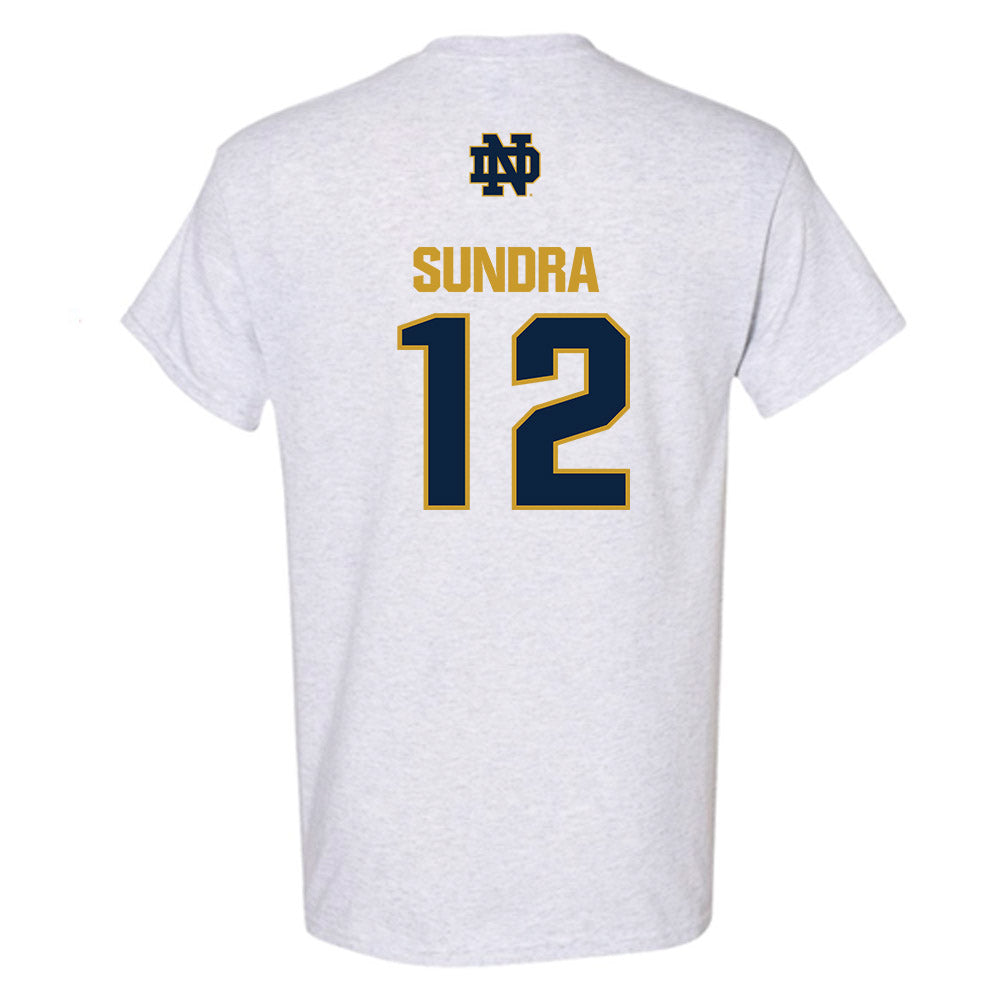 Notre Dame - NCAA Men's Basketball : Garrett Sundra - Classic Fashion Shersey T-Shirt-1