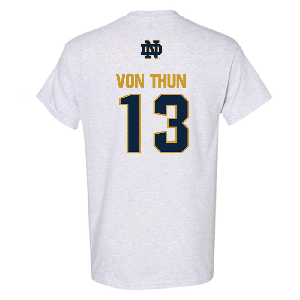 Notre Dame - NCAA Men's Soccer : Martin von Thun - Classic Fashion Shersey T-Shirt-1