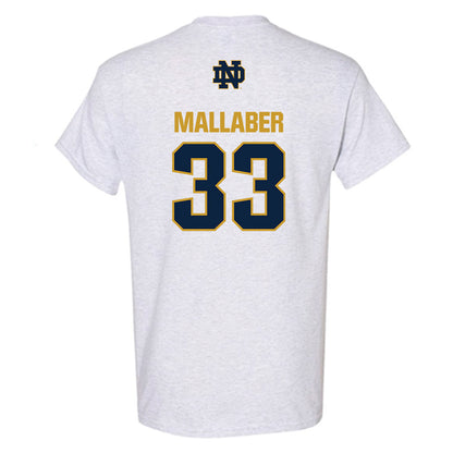 Notre Dame - NCAA Women's Lacrosse : Katie Mallaber - Classic Fashion Shersey T-Shirt-1