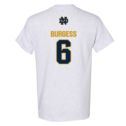 Notre Dame - NCAA Football : Christopher Burgess - Classic Fashion Shersey T-Shirt-1