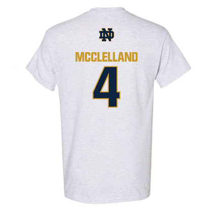 Notre Dame - NCAA Women's Lacrosse : Ellie McClelland - Classic Fashion Shersey T-Shirt-1