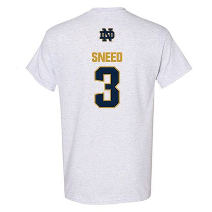 Notre Dame - NCAA Football : Jaylen Sneed - Classic Fashion Shersey T-Shirt-1