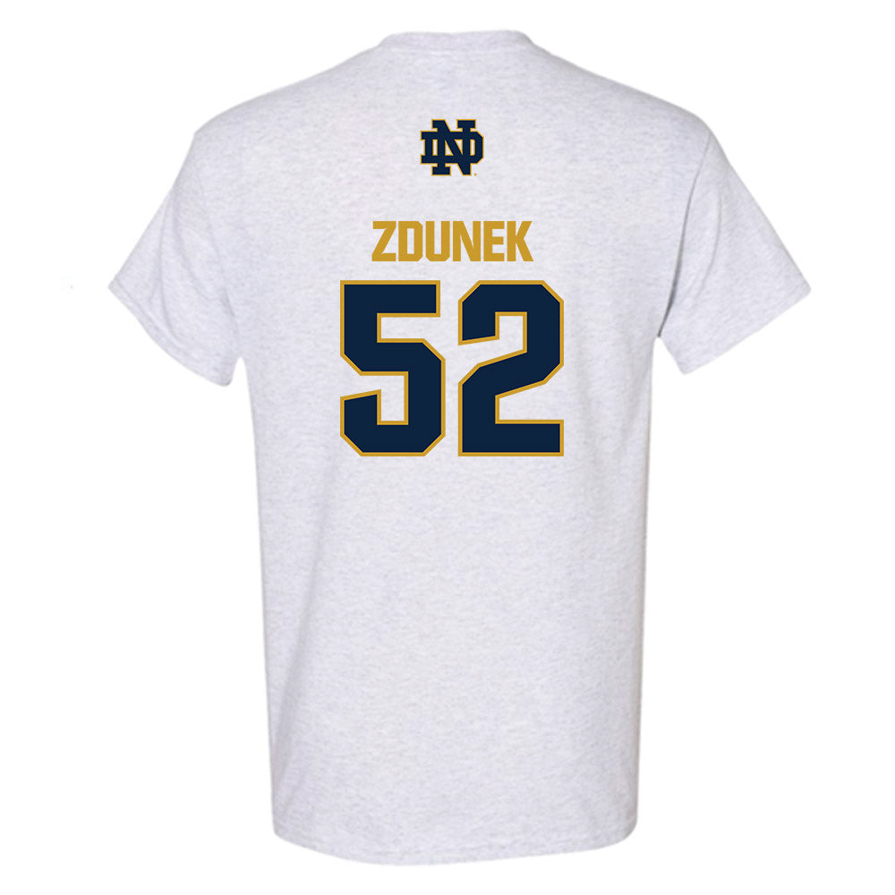 Notre Dame - NCAA Baseball : Eric Zdunek - Classic Fashion Shersey T-Shirt-1