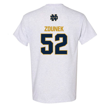 Notre Dame - NCAA Baseball : Eric Zdunek - Classic Fashion Shersey T-Shirt-1
