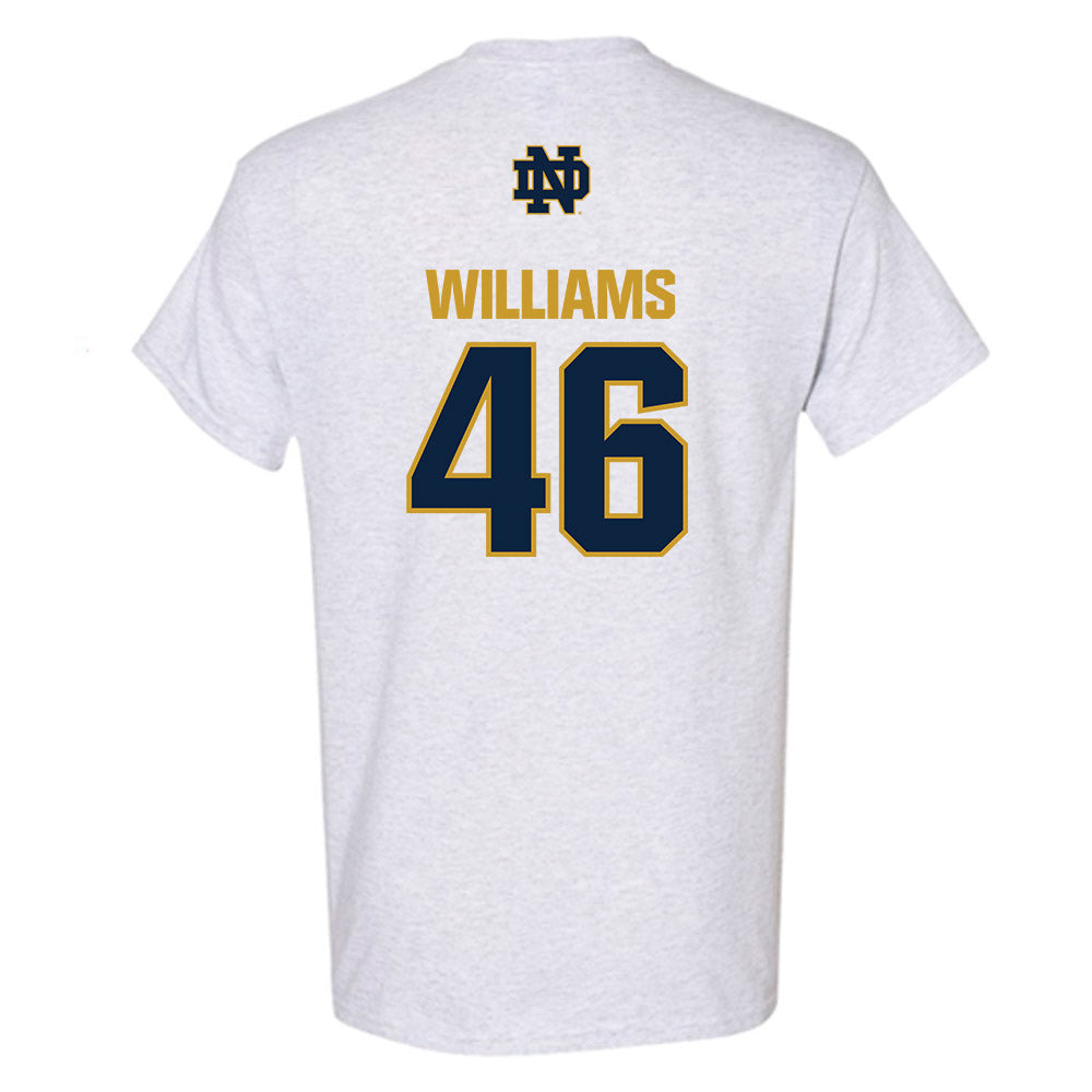 Notre Dame - NCAA Football : Matt Williams - Classic Fashion Shersey T-Shirt-1