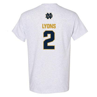 Notre Dame - NCAA Women's Lacrosse : Abigail Lyons - Classic Fashion Shersey T-Shirt-1