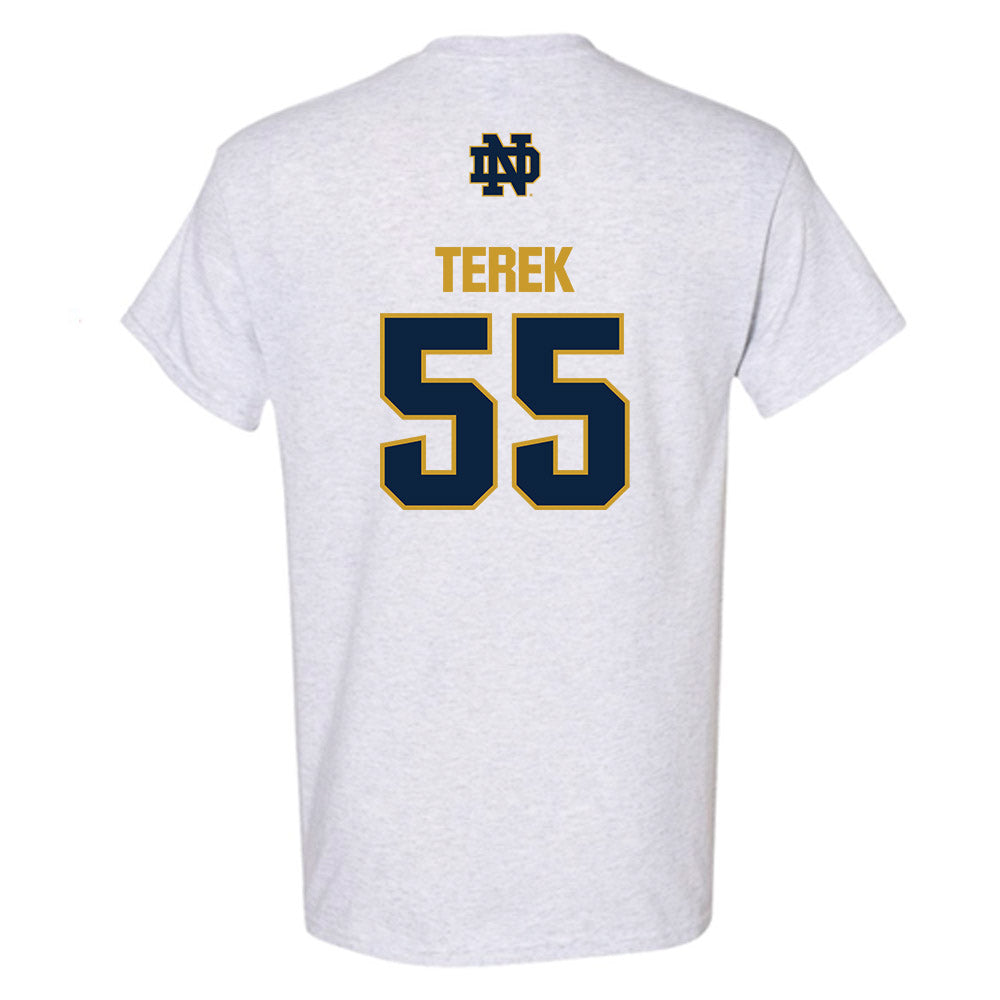 Notre Dame - NCAA Football : Christopher Terek - Classic Fashion Shersey T-Shirt-1