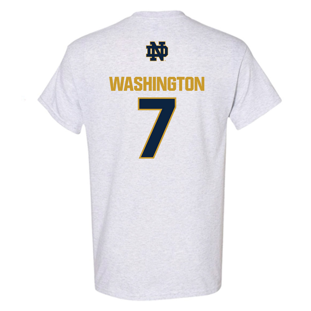 Notre Dame - NCAA Football : Tyrus Washington - Classic Fashion Shersey T-Shirt-1