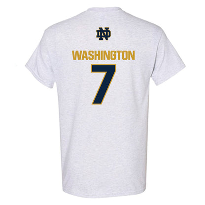 Notre Dame - NCAA Football : Tyrus Washington - Classic Fashion Shersey T-Shirt-1