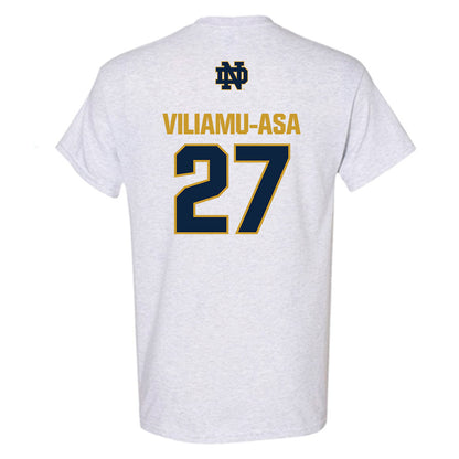 Notre Dame - NCAA Football : Kyngstonn Viliamu-Asa - Classic Fashion Shersey T-Shirt-1