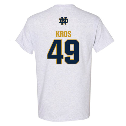 Notre Dame - NCAA Football : Andrew Kros - Classic Fashion Shersey T-Shirt-1