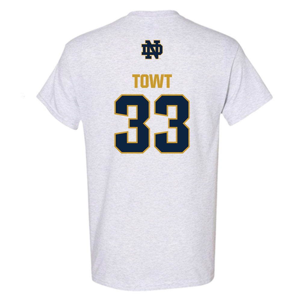 Notre Dame - NCAA Men's Basketball : Carson Towt - Classic Fashion Shersey T-Shirt-1