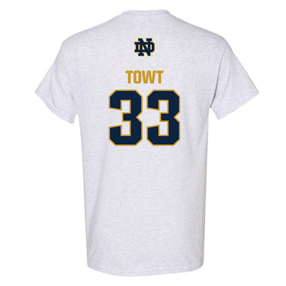 Notre Dame - NCAA Men's Basketball : Carson Towt - Classic Fashion Shersey T-Shirt-1