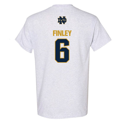 Notre Dame - NCAA Men's Lacrosse : Fisher Finley - Classic Fashion Shersey T-Shirt-1