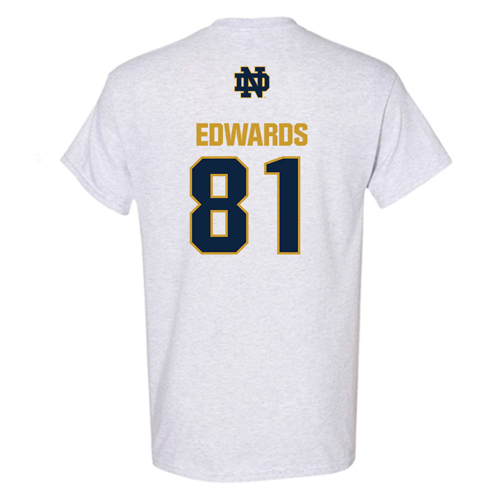Notre Dame - NCAA Men's Ice Hockey : Beckham Edwards - Classic Fashion Shersey T-Shirt-1