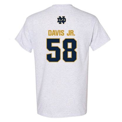 Notre Dame - NCAA Football : Thomas Davis Jr. - Classic Fashion Shersey T-Shirt-1