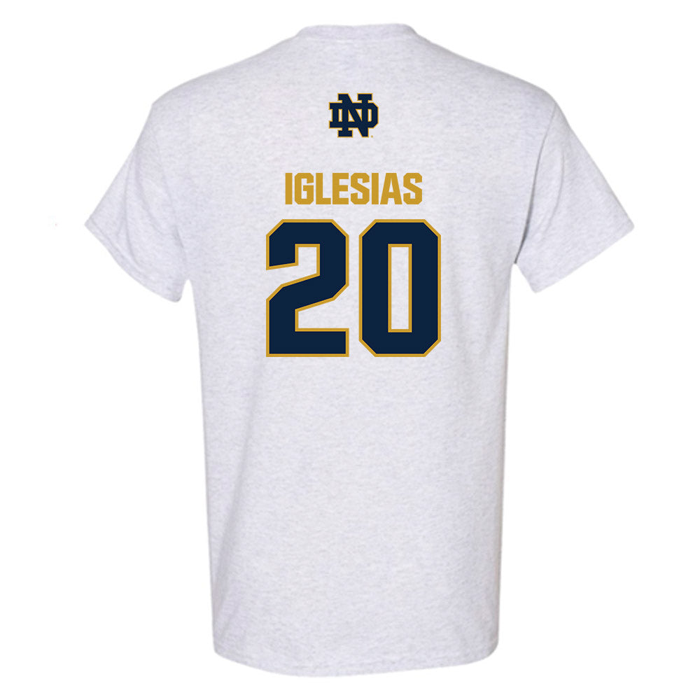 Notre Dame - NCAA Men's Lacrosse : Miguel Iglesias - Classic Fashion Shersey T-Shirt-1
