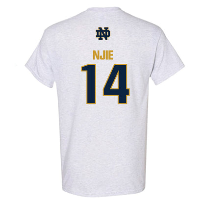 Notre Dame - NCAA Men's Basketball : Kebba Njie - Classic Fashion Shersey T-Shirt-1