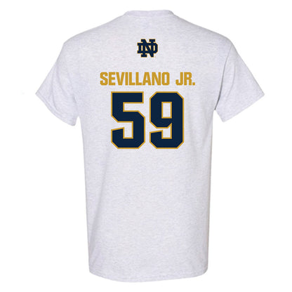 Notre Dame - NCAA Football : Sean Sevillano Jr. - Classic Fashion Shersey T-Shirt-1