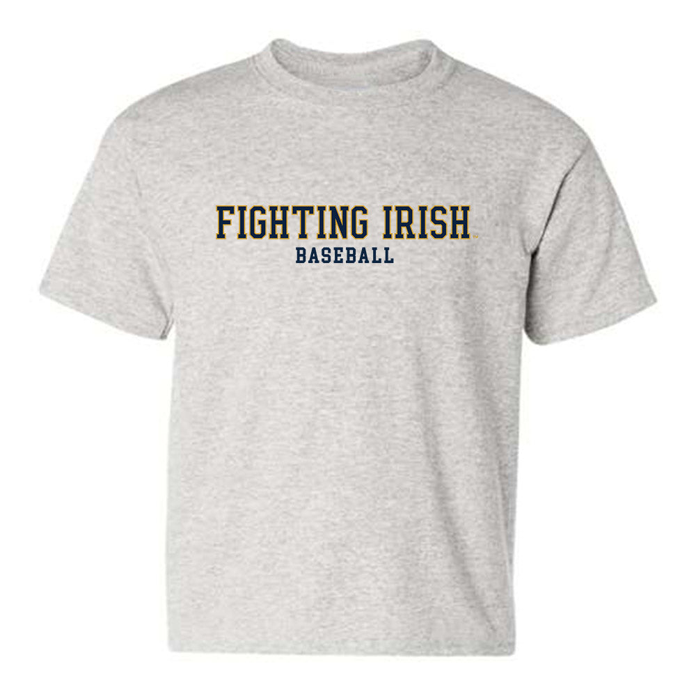 Notre Dame - NCAA Baseball : Jonathan Holt - Classic Fashion Shersey Youth T-Shirt