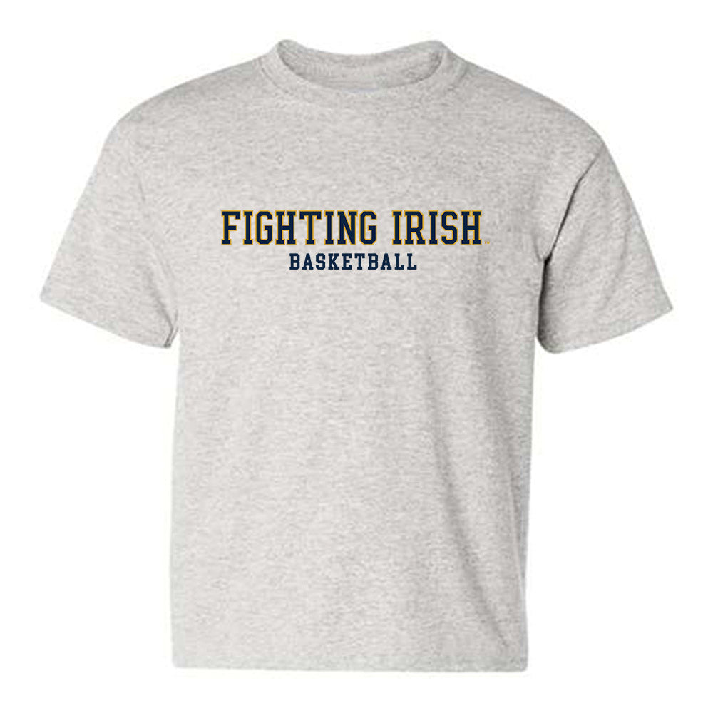 Notre Dame - NCAA Men's Basketball : Cole Certa - Classic Fashion Shersey Youth T-Shirt-0