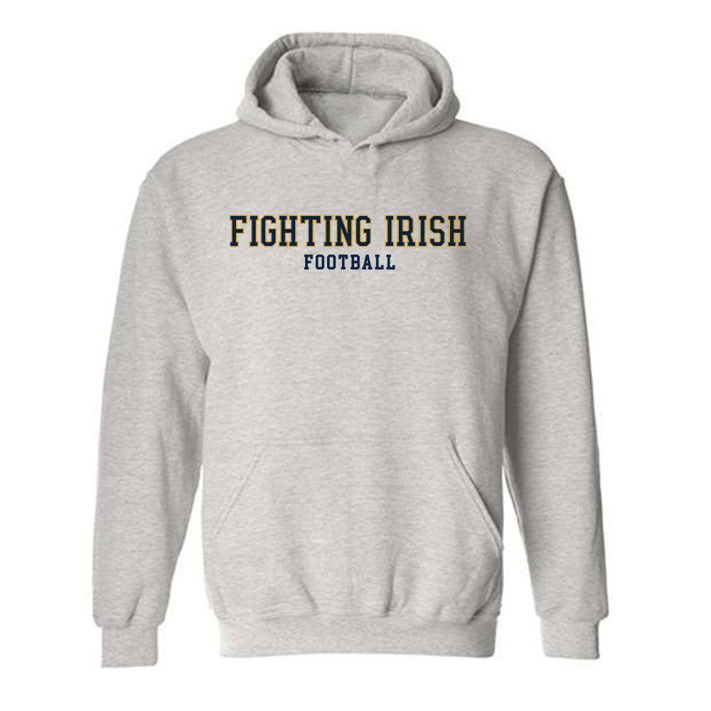 Notre Dame - NCAA Football : Bryce Young - Classic Fashion Shersey Hooded Sweatshirt-0