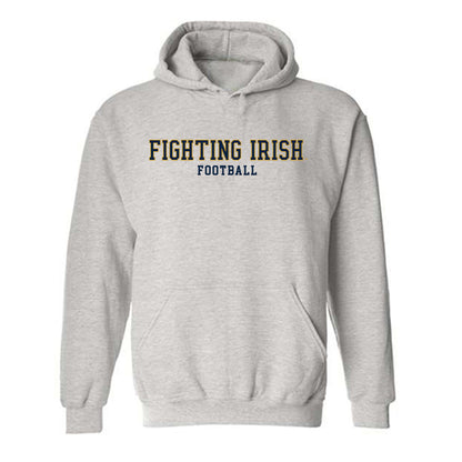 Notre Dame - NCAA Football : Bryce Young - Classic Fashion Shersey Hooded Sweatshirt-0